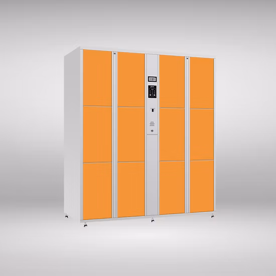 Armário refrigerado inteligente com sistema de armário à prova d'água para armazenamento de alimentos frescos